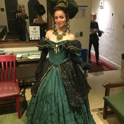 Oxana’s Voice, Piano, & Cello Lessons - Opera Santa Barbara getting ready to go on stage!