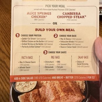 Outback Steakhouse - Menu as of July 2026 - Steakhouses Near Me - College Station, Texas