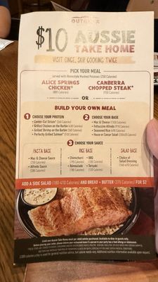 Menu photo 5 Outback Steakhouse College Station, TX