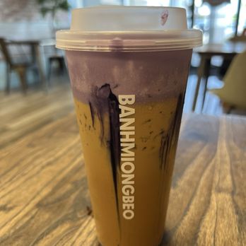 Banh Mi Ong Beo - Ube Vietnamese Coffee - Vietnamese Near Me - Chantilly, Virginia