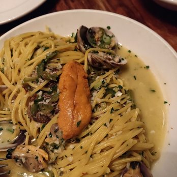 Nightingale - Spaghetti with uni - Live/Raw Food Near Me - Vancouver, British Columbia