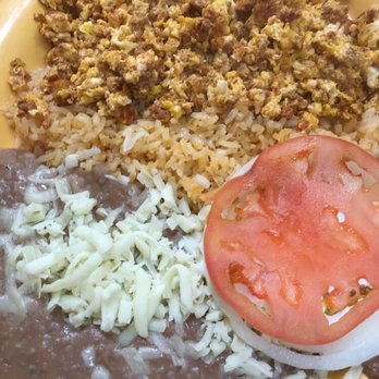 Taqueria Cancun - Eggs w/chorizo - Mexican Near Me - San Francisco, California