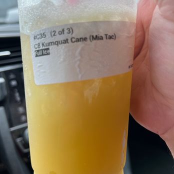 Sweet Saigon - Kumquat sugar cane drink - Juice Bars & Smoothies Near Me - Grand Prairie, Texas