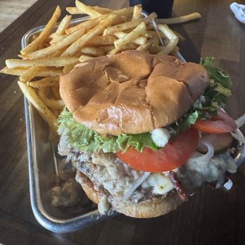 Born In A Barn - The Bleu Burger* - American Near Me - Laramie, Wyoming