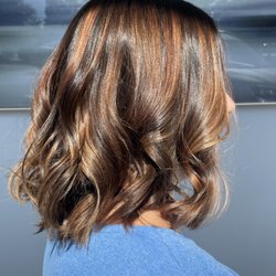 RK Beauty NY - Balayage- hand painted highlights
Topped with a custom autumnal glaze