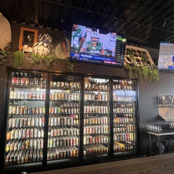 Slackwater - Check out this wall of BEER! - Pizza Near Me - Herriman, Utah