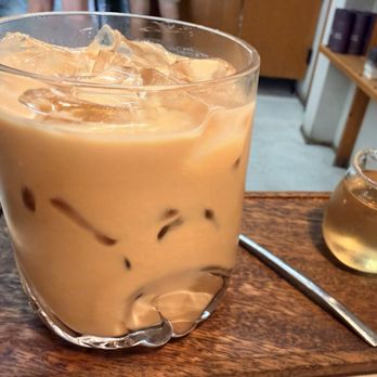 La Cabra Bakery - Iced late simple syrup on side - Bakeries Near Me - New York, New York