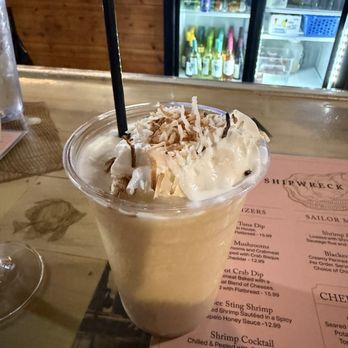 Shipwreck Raw Bar - Pina Colada - Southern Near Me - Port St Joe, Florida Shipwreck Raw Bar - Pina Colada - Southern Near Me - Port St Joe, Florida