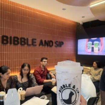 Bibble & Sip - Inside with my roseberry float - Coffee & Tea Near Me - New York, New York Bibble & Sip - Inside with my roseberry float - Coffee & Tea Near Me - New York, New York