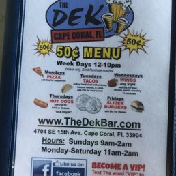 Menu Menu