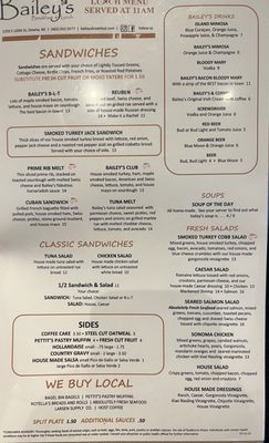 Menu photo 3 Bailey's Breakfast & Lunch Omaha, NE Menu photo 3 Bailey's Breakfast & Lunch Omaha, NE