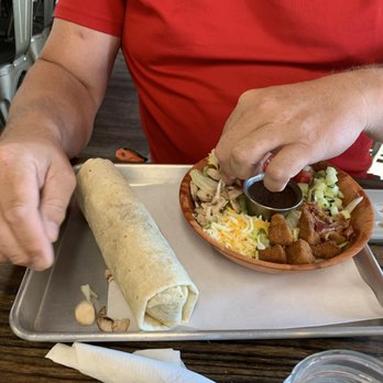 Little Bite of Everything - Cool ranch wrap and salad - Burgers Near Me - Dickson, Tennessee