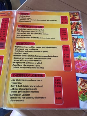 Menu photo 1 Mocambo Isla Mujeres, ROO Menu photo 1 Mocambo Isla Mujeres, ROO