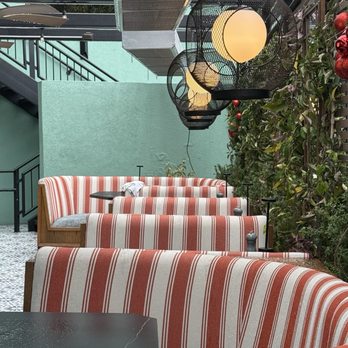 The Charlotte American Bistro - Patio Area VERY CUTE - Bars Near Me - Dallas, Texas
