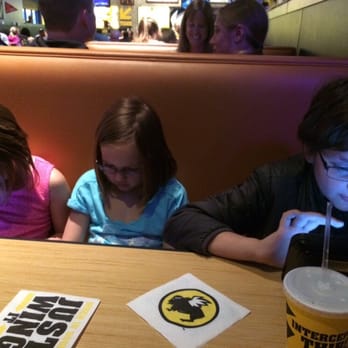Buffalo Wild Wings - Bdubs provided electronic tablets for the kids to play. Don't plan on any family interaction! - Chicken Wings Near Me - Bloomington, Illinois