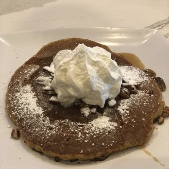CanopyRoad Cafe - Sweet potatoe pancakes with pecans - Breakfast & Brunch Near Me - Tampa, Florida CanopyRoad Cafe - Sweet potatoe pancakes with pecans - Breakfast & Brunch Near Me - Tampa, Florida