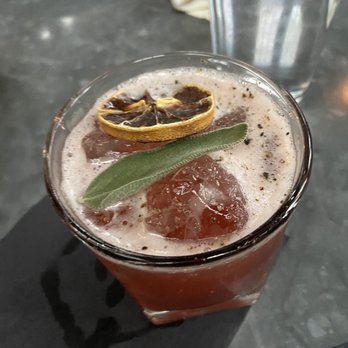 The Ice Plant - Dirty Rotten Scoundrel drink - Cocktail Bars Near Me - St. Augustine, Florida