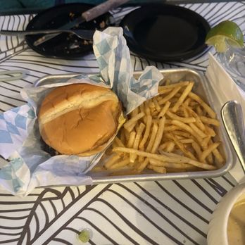 familyfriend - Kewpie burger and truffle fries ($18.50) - Guamanian Near Me - Seattle, Washington familyfriend - Kewpie burger and truffle fries ($18.50) - Guamanian Near Me - Seattle, Washington