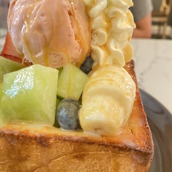Prince Tea House - Fruit Toast - Desserts Near Me - Brooklyn, New York Prince Tea House - Fruit Toast - Desserts Near Me - Brooklyn, New York