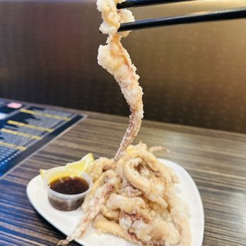 Bliss Cafe - Deep fried squid tentacles - Taiwanese Near Me - Burnaby, British Columbia Bliss Cafe - Deep fried squid tentacles - Taiwanese Near Me - Burnaby, British Columbia