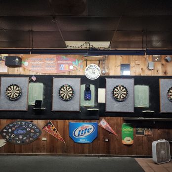 Circus Bar - darts and darts on the wall - Sports Bars Near Me - Pompano Beach, Florida
