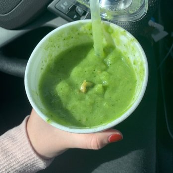 Tropical Smoothie Cafe - Chunks of fruit and spinach - Juice Bars & Smoothies Near Me - Midwest City, Oklahoma Tropical Smoothie Cafe - Chunks of fruit and spinach - Juice Bars & Smoothies Near Me - Midwest City, Oklahoma