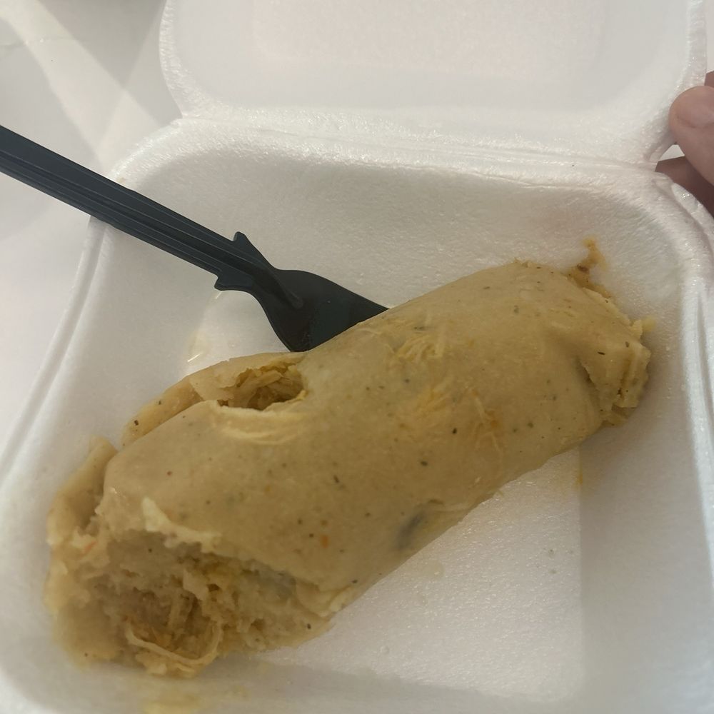 Tamale de pollo Tamale de pollo