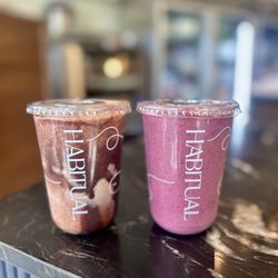 Choconut smoothie & Berry calm smoothie