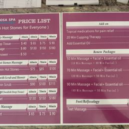 Price Menu Price Menu