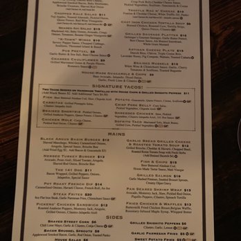 Basin 141 - Menu - Pubs Near Me - Montrose, California