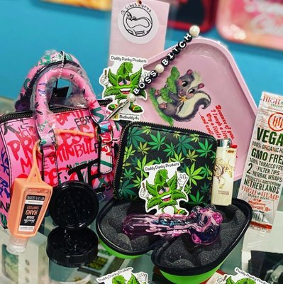 Accessories - From bags, to air fresheners we've got every aspect of your smoke session covered.  Come on in, or check out our online store!