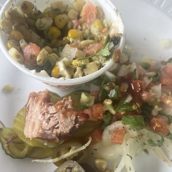 Choke Canyon Bar-B-Q - Roasted corn side - Barbeque Near Me - Whitsett, Texas Choke Canyon Bar-B-Q - Roasted corn side - Barbeque Near Me - Whitsett, Texas
