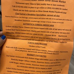 Liam Restaurant - Menu May 2023