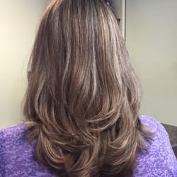 Shear Heaven Salon & Day Spa - Healthy, natural Browns and tiny blonde hi-lights by Jackie Lorman