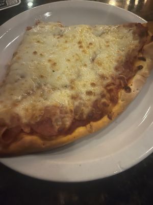 Leaning Tower of Pizza by null