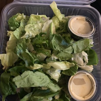 Chili's - House salad. Literally JUST lettuce - American Near Me - Deptford, New Jersey