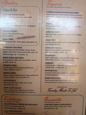 Menu photo 3 Lady Nomada - Mexican Kitchen Lakewood, CO Menu photo 3 Lady Nomada - Mexican Kitchen Lakewood, CO
