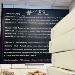 Peppino’s Italian Market - Specialty sandwiches