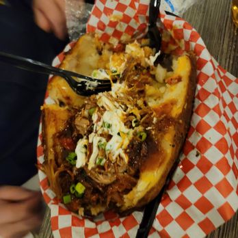 Papa Bears Barbeque - Loaded Baked Potato - Food Trucks Near Me - Apache Junction, Arizona Papa Bears Barbeque - Loaded Baked Potato - Food Trucks Near Me - Apache Junction, Arizona