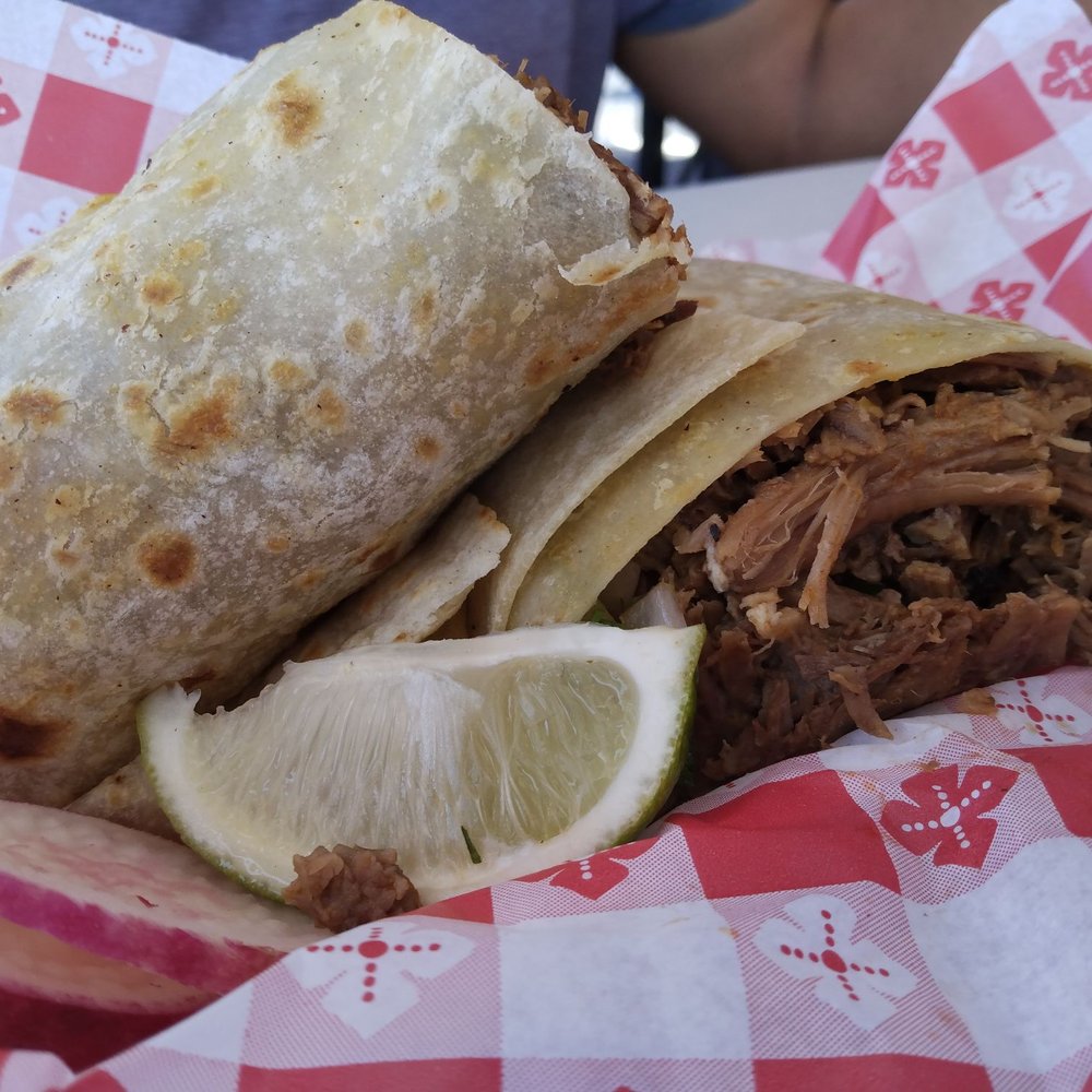Birria Kings - Burrito with a generous portion of meat - Tacos Near Me - San Diego, California