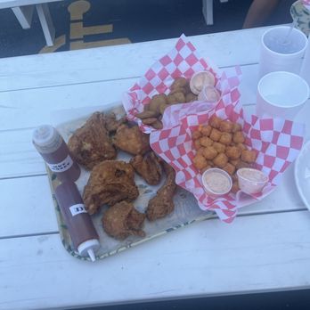 The Barn - 8 piece chicken, cheese curds, fried pickles - Chicken Shop Near Me - Waynesboro, Virginia