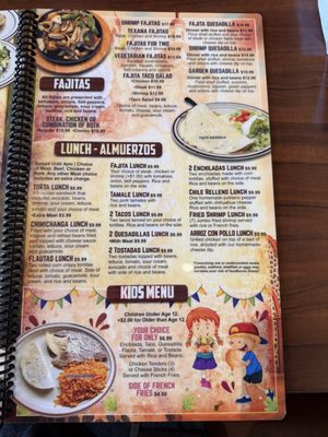 Menu photo 6 San Jose Mexican Restaurant Valparaiso, IN Menu photo 6 San Jose Mexican Restaurant Valparaiso, IN