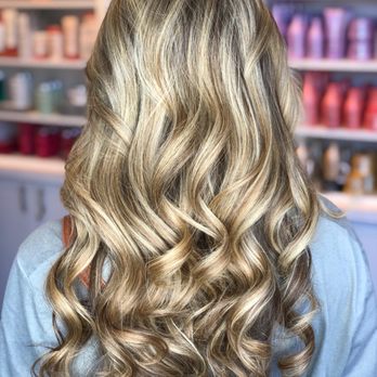 200 For Full Highlight On Long Hair With Blow Dry And Style Yelp