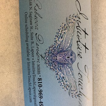 Intuitive Touch - Massage Near Me - Lapeer, Michigan