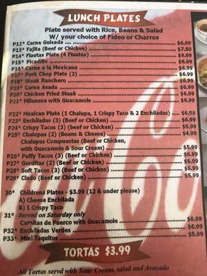 Menu photo 6 Lucy's Cafe San Antonio, TX