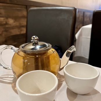 Dim Sum Palace - Pu-erh Tea ($8) - you think they do refills? - Dim Sum Near Me - New York, New York