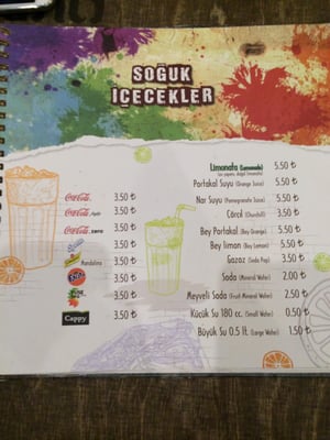 Menu photo 7 Bayramefendi Osmanli Kahvecisi Kırklareli, 39