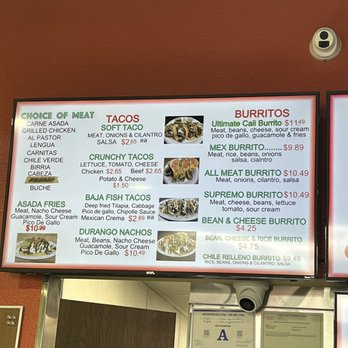 Durango Taco Shop #7 - menus - Mexican Near Me - Las Vegas, Nevada Durango Taco Shop #7 - menus - Mexican Near Me - Las Vegas, Nevada