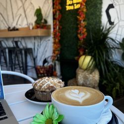 Aloe Natural - Cappuccino, coffee cake muffin
