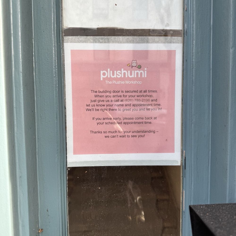 The Plushie Workshop - Kids Activities Near Me - Pasadena, California The Plushie Workshop - Kids Activities Near Me - Pasadena, California